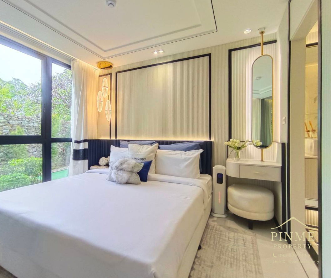 รูป Embassy Life จอมเทียน คอนโดลักชัวรีสไตล์รีสอร์ต ใกล้ทะเลเพียง 400 เมตร - รูปที่ 3/10