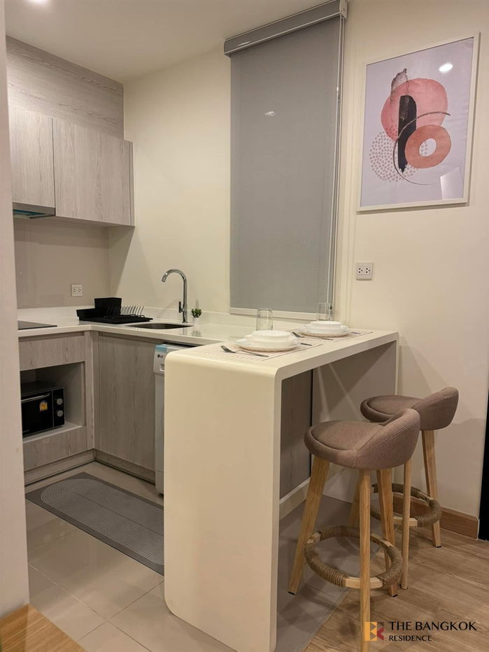 picture  Life Asoke 💚 Beautiful fully furnished unit 🛋️ Near MRT Rama9  - 9/9