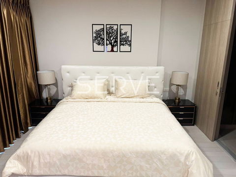 Studio with Partition High Fl. 10+ Perfect Location Connecting to BTS Phloen Chit at Noble Ploenchit Condo / For Rent