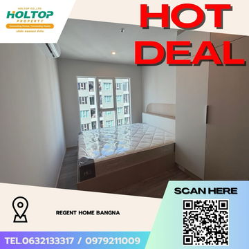#Z3572💥 101268 🔥ให้เช่าคอนโด Regent Home Bangna