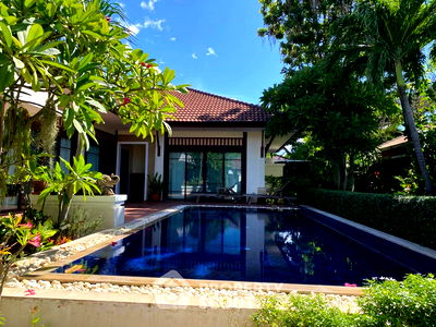 เช่าบ้านเดี่ยว ประจวบคีรีขันธ์ : วิลล่า 3-ห้องนอน ที่ บุษบา พูล วิลล่า ใน หนองแก (ID 2435202)