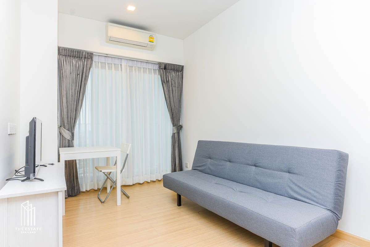 picture For rent Whizdom Connect, high floor, fully furnished, ready to move in, 27.05 sq.m., 1 bedroom @18,000 Baht - 3/9