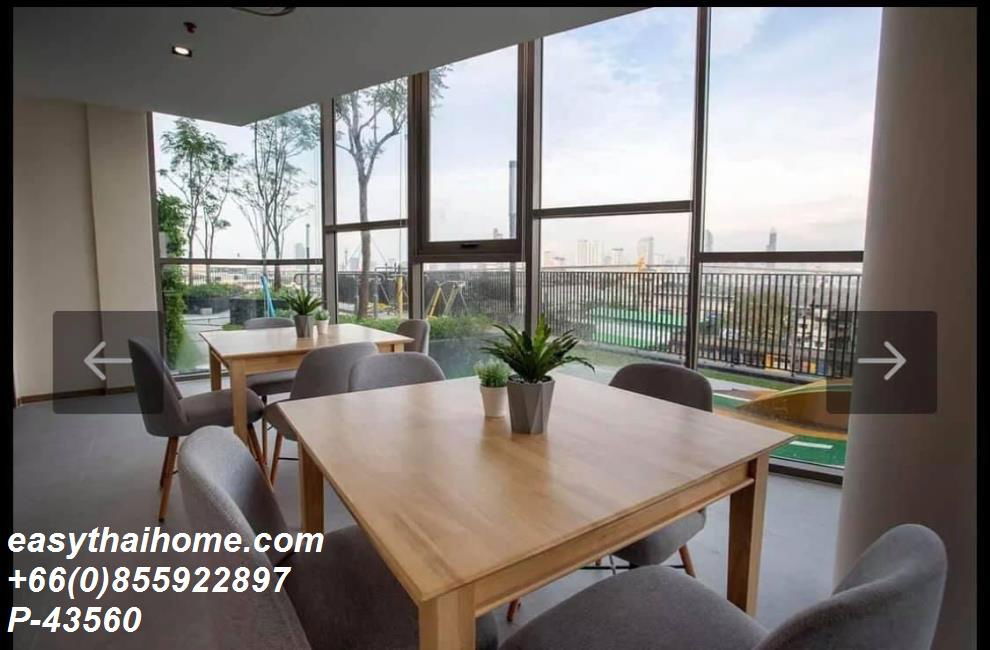 รูป P-43560 ให้เช่า คอนโด นิช โมโน เจริญนคร Charoen Nakhon Rd, Dao Khanong, Thon Buri, Bangkok พร้อมอยู่ ราคาถูก Line Id @easythaihome 085-592-2897 - รูปที่ 43/50