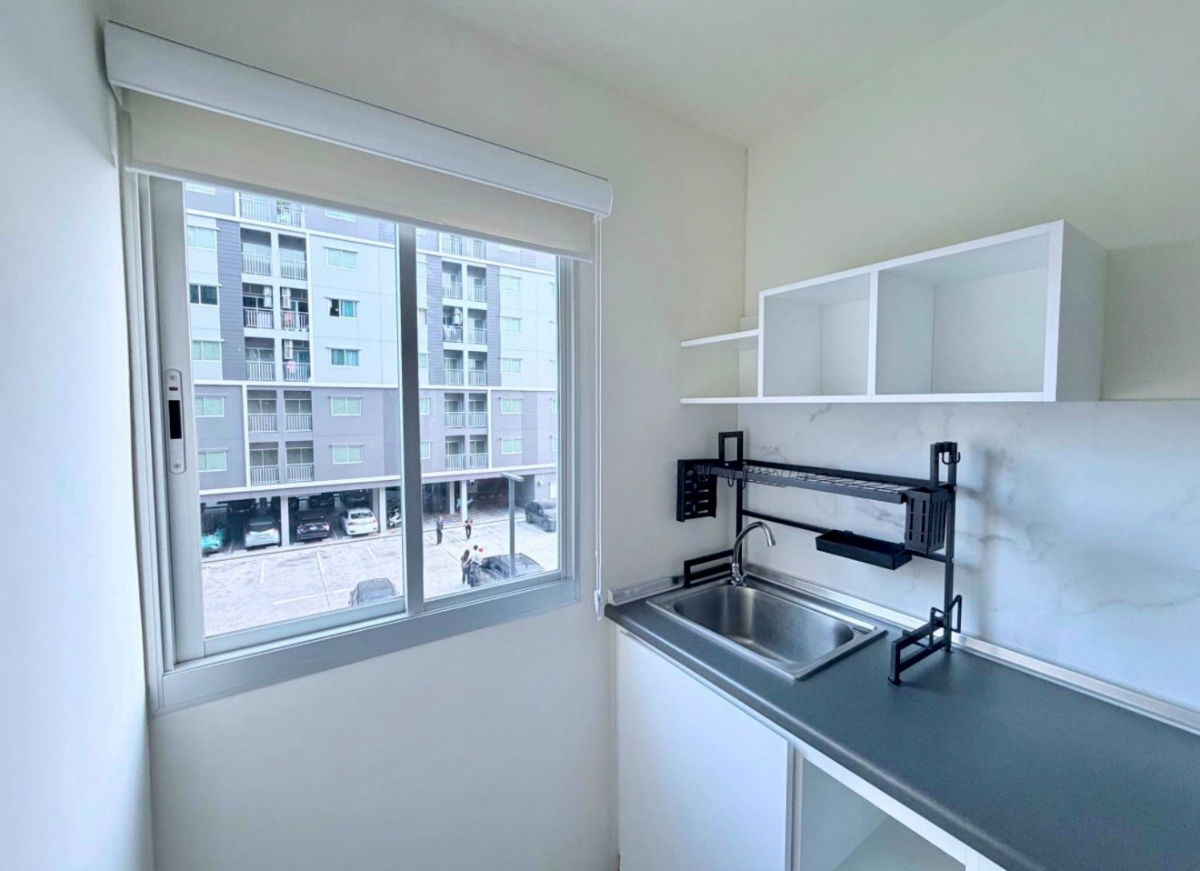 รูป code : E224 ให้เช่าคอนโด ลุมพินี คอนโดทาวน์ เอกชัย 48 (Lumpini Condo Town Ekkachai 48) | ห้องสวย เฟอร์ครบ มีดิจิตอลดอร์ล็อก พร้อมเข้าอยู่ - รูปที่ 7/11