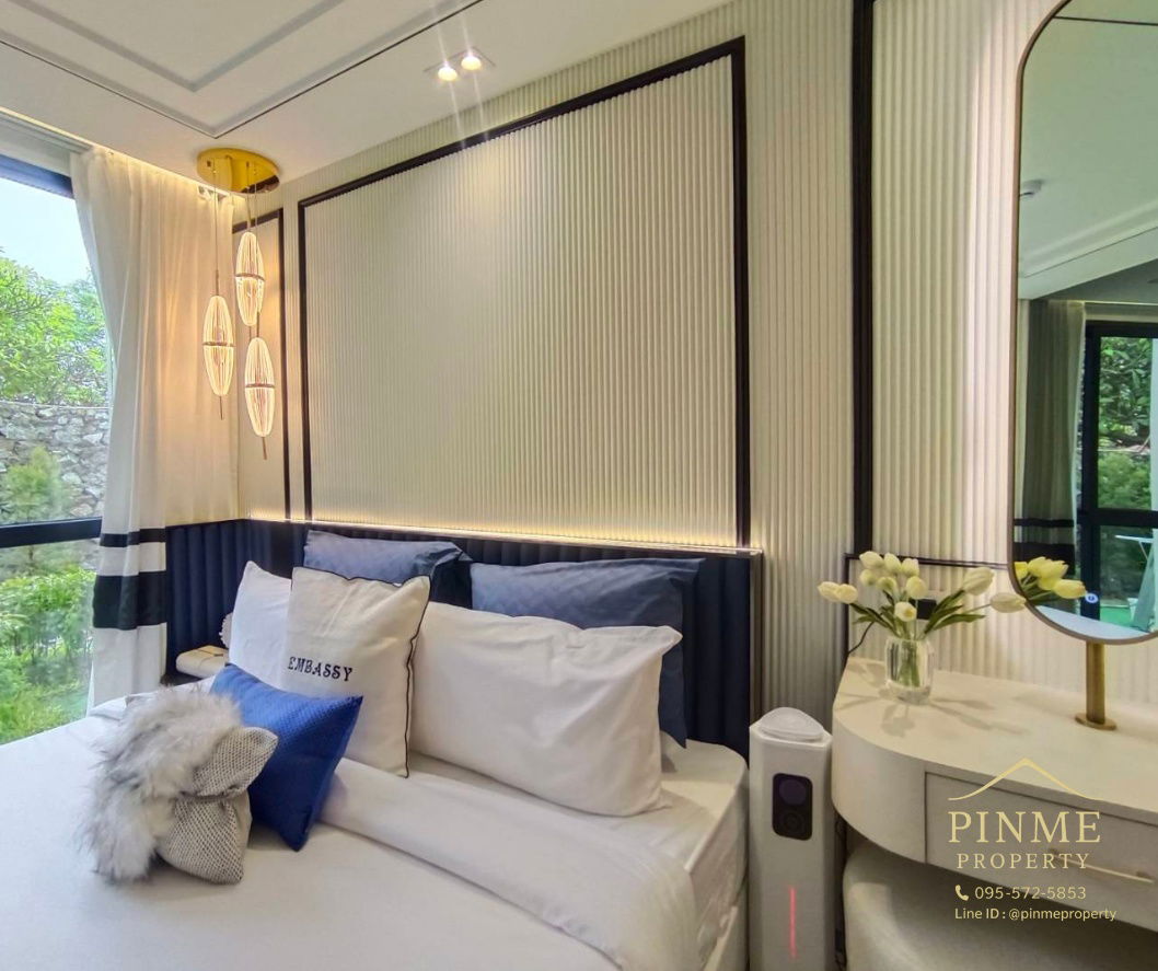 รูป Embassy Life จอมเทียน คอนโดลักชัวรีสไตล์รีสอร์ต ใกล้ทะเลเพียง 400 เมตร - รูปที่ 9/10