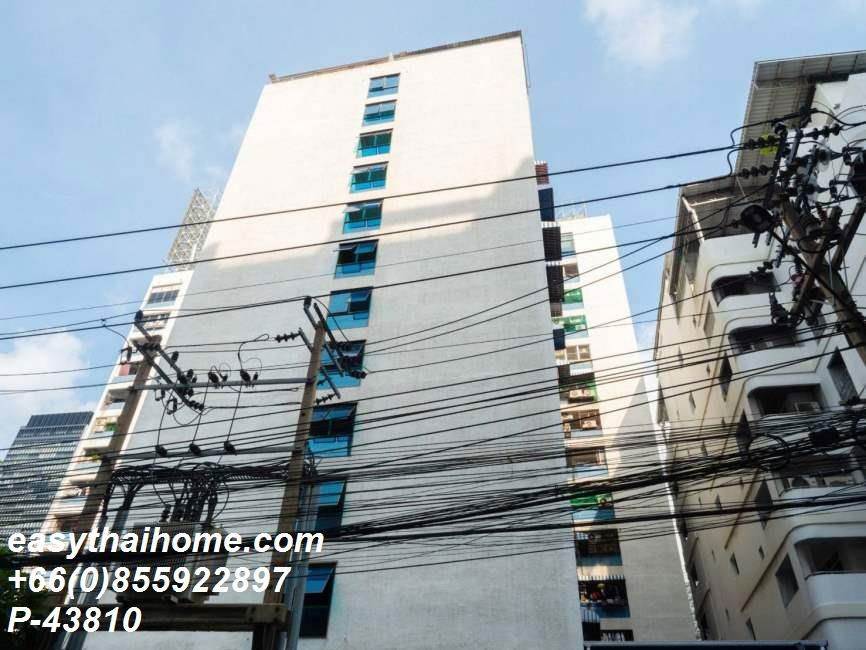 รูป P-43810 ให้เช่า คอนโด รื่นฤดี คอนโดมิเนียม แขวงคลองเตย เขตวัฒนา กรุงเทพมหานคร พร้อมอยู่ ราคาถูก Line Id: @easythaihome 085-592-2897 - รูปที่ 13/14