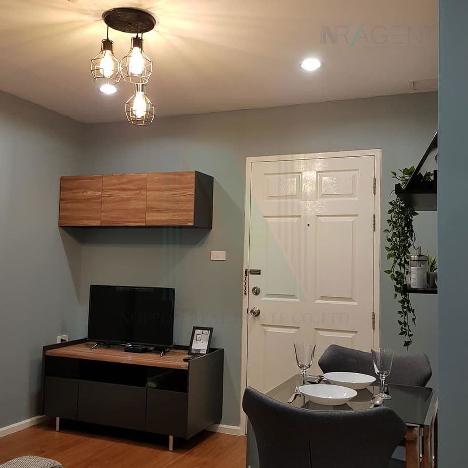 picture 📌 For Rent Condo LUMPINI PLACE RAMINTHRA-LAKSI Building E2, Floor 5,1 bed room, Room size 28.00 sqm - 4/8