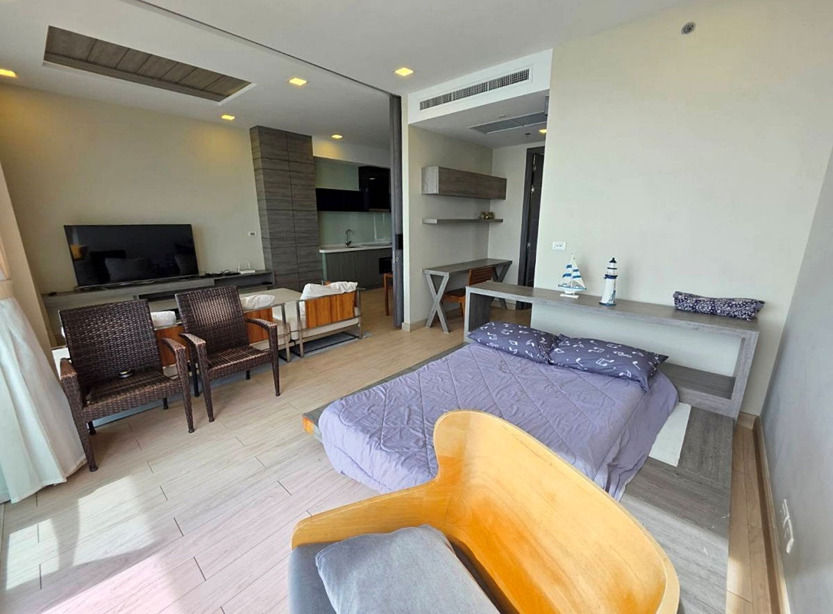 picture KT0016📲LineID @556ryccg🏖️84 sqm 2 Bedroom Floor 18🌊Sea view Fully furnished Cetus Beachfront Pattaya - Jomtien beach - 12/16