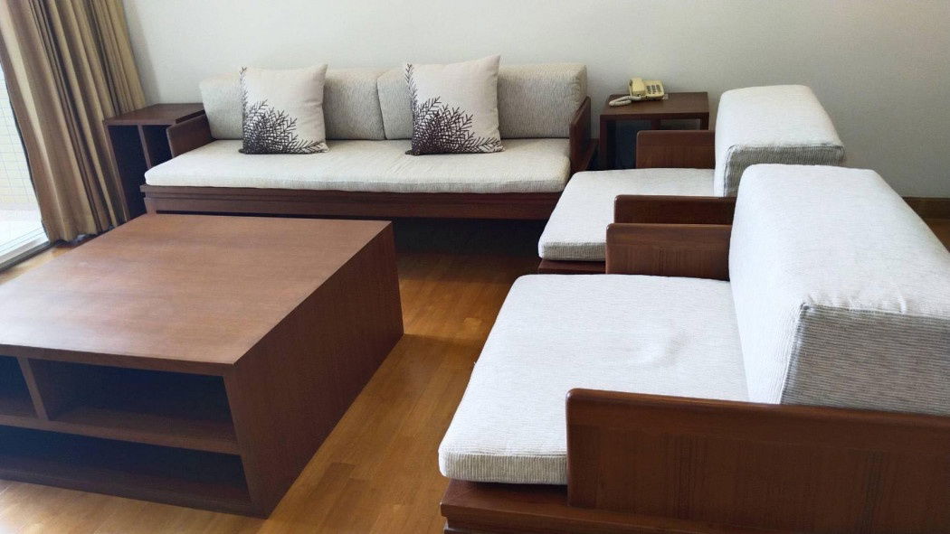 รูป ให้ เช่าคอนโดบ้านเพลินทะเล ชะอำ ห้องติดสระน้ำ  ใกล้ชายหาดแบบติดหาด 107 ตรม. - รูปที่ 4/9