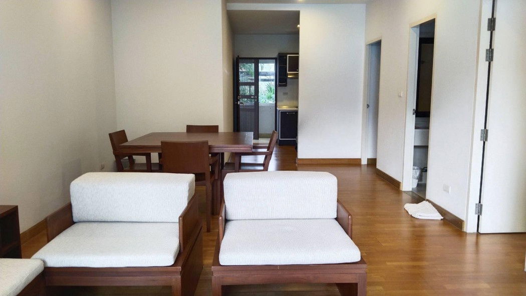 รูป ให้ เช่าคอนโดบ้านเพลินทะเล ชะอำ ห้องติดสระน้ำ  ใกล้ชายหาดแบบติดหาด 107 ตรม. - รูปที่ 3/9