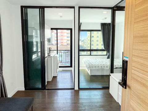 คอนโดให้เช่า Pause สุขุมวิท 103 (ของใช้ครบครัน!!!) ใกล้ BTS อุดมสุข