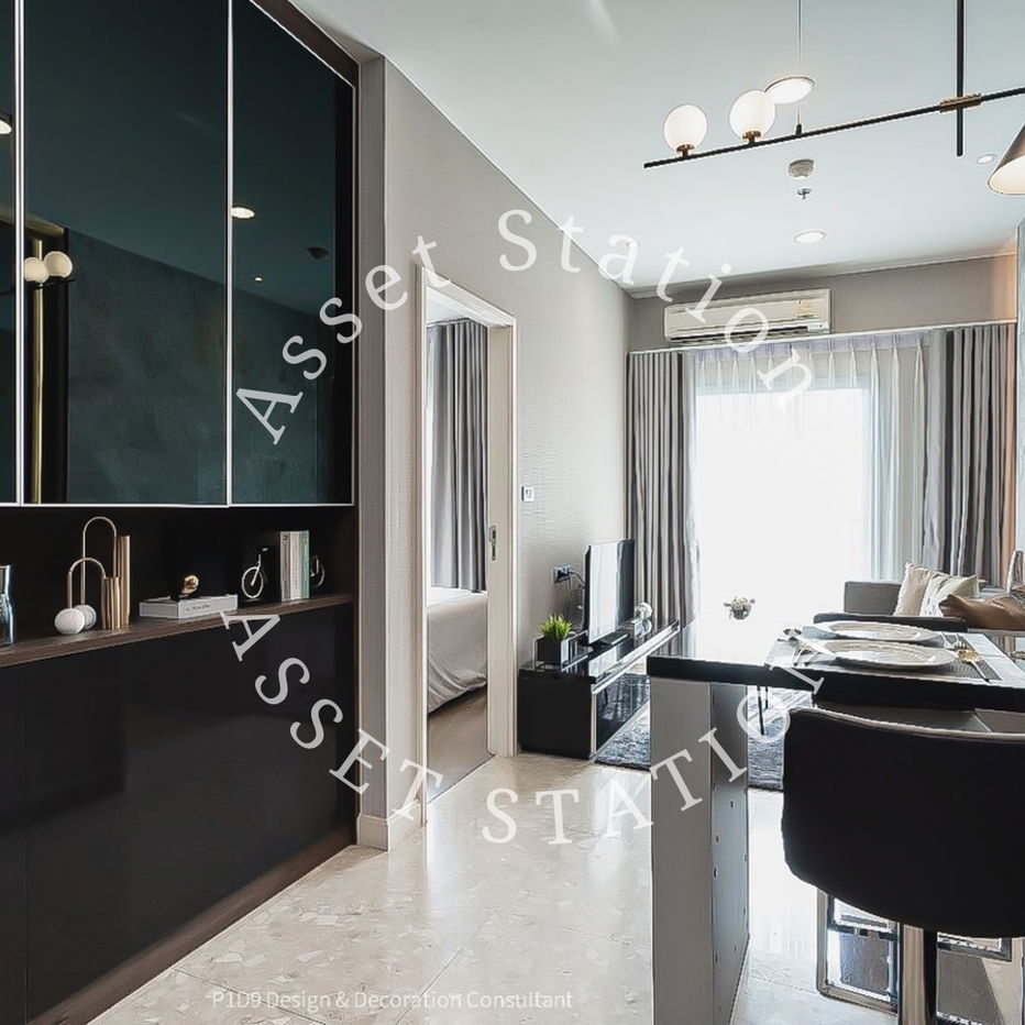 picture Urgent! Condo for sale: The Crest Sukhumvit 34, luxurious monochrome decorated unit, near BTS Thonglor. - 8/11