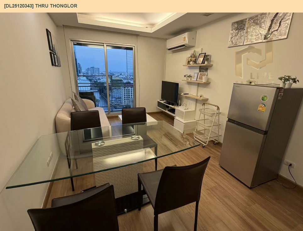 รูป DL25120343 ให้เช่าคอนโด ทรู ทองหล่อ (Thru Thonglor) ใกล้ BTS ทองหล่อ พร้อมเข้าอยู่ โทรด่วน 0638692663 LineID @897iyzll - รูปที่ 4/15