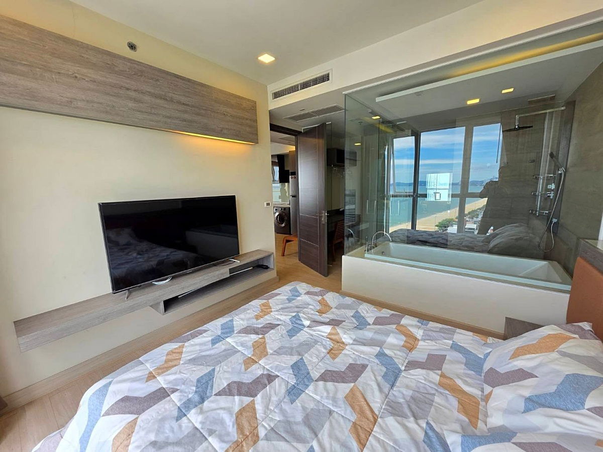 picture KT0016📲LineID @556ryccg🏖️84 sqm 2 Bedroom Floor 18🌊Sea view Fully furnished Cetus Beachfront Pattaya - Jomtien beach - 7/16