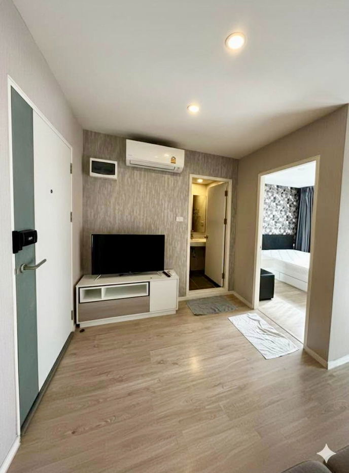 รูป code : E216 ให้เช่าคอนโด (ไอคอนโด กรีนสเปซ สุขุมวิท 77) | ห้องสวยแต่งครบ 29 ตร.ม. ครัวแยก วอลเปเปอร์ทั้งห้อง ใกล้สนามบินสุวรรณภูมิ - รูปที่ 10/10