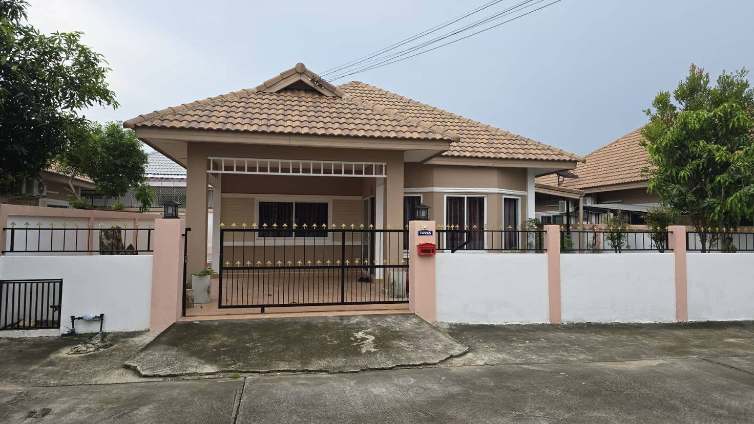 รูป บ้านเดี่ยวให้เช่า 3 ห้องนอนกว้างขวาง ในทุ่งคลอม-ตันหมัน - รูปที่ 1/13