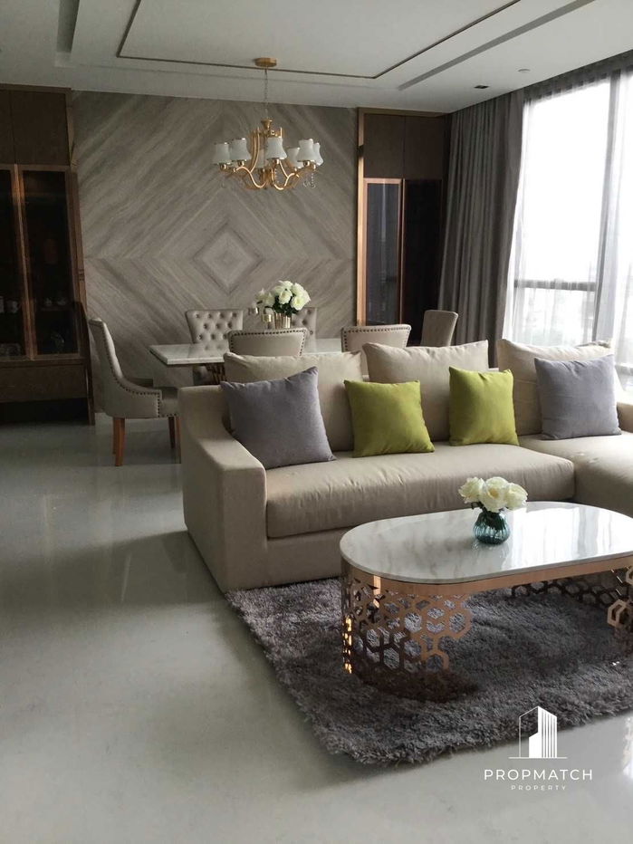 รูป PM033233✨Flash Deal ✨The Bangkok Sathorn (2Bed 2Bath 117SQM.) พร้อมอยู่ ! เพียง 80,000 บาทต่อเดือน Tel.0981315848 @propmatch - รูปที่ 1/16