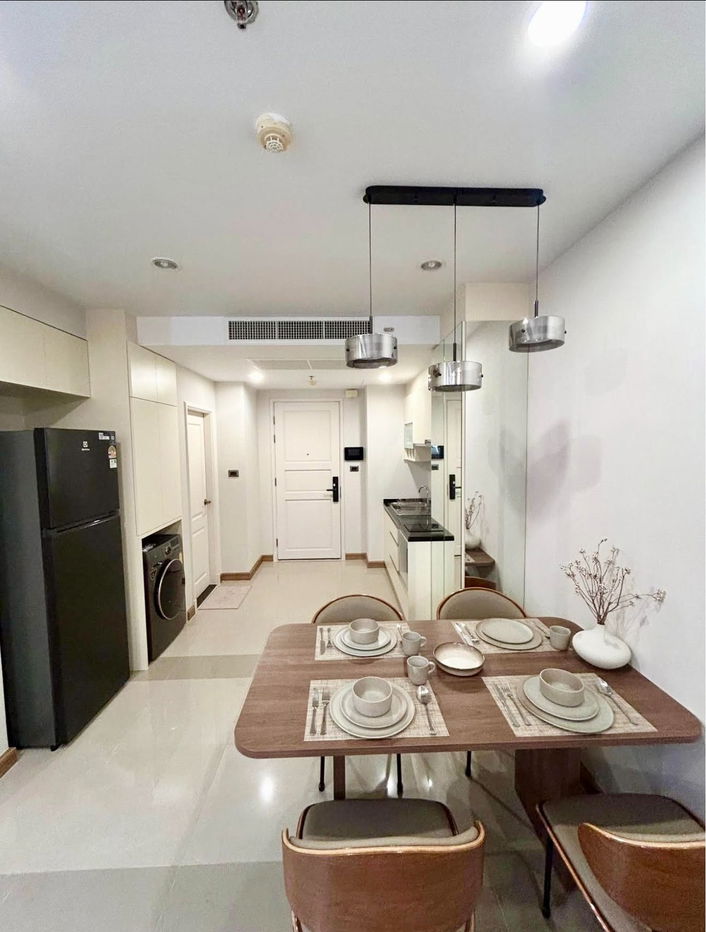 รูป code : E213 ให้เช่าคอนโด ศุภาลัย เวลลิงตัน 1 (Supalai Wellington 1) | ห้องใหญ่ 47 ตร.ม. แต่งหรูมาก! พร้อมเข้าอยู่ 1 ม.ค. ใกล้ MRT ศูนย์วัฒนธรรม - รูปที่ 8/10