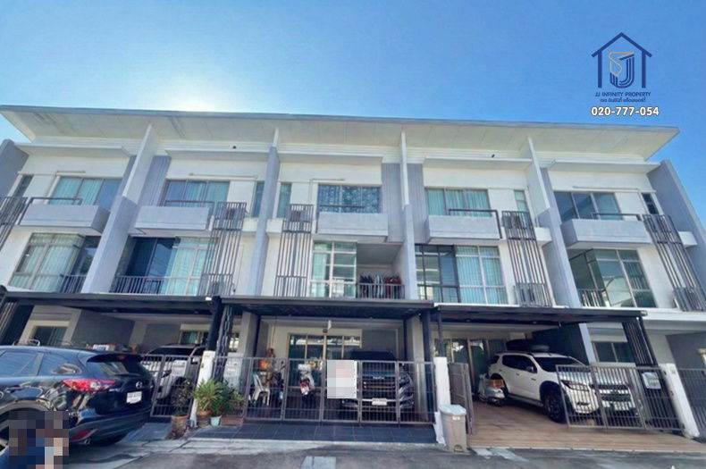 รูป ขายทาวน์โฮม 3 ชั้น หมู่บ้านเพล็กซ์ วัชรพล ซอยร่วมมิตรพัฒนา ใกล้ทางด่วนฉลองรัชเอกมัย-รามอินทรา - รูปที่ 1/15