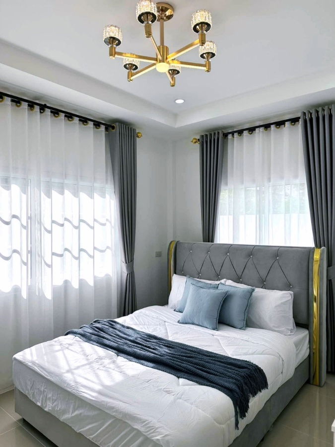 รูป KT0020📲LineID @556ryccg🏡บ้านทุ่งกลมตาลหมัน ใกล้ถนนสุขุมวิท 53ตรว 3ห้องนอน ตกแต่งครบแถมเฟอร์นิเจอร์ - รูปที่ 7/12