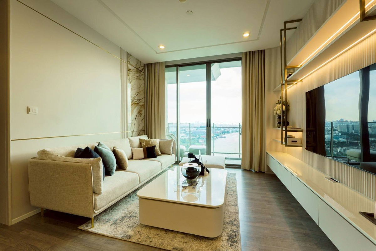 รูป ✨Hot Deal✨ขายคอนโด Riverside 333 บางโพ | Luxury ห้องมุม วิวผสานทัศนียภาพ "แม่น้ำเจ้าพระยาโค้งมังกร" | ใกล้ MRT บางโพ | สนใจโทร 095-819-5559 - รูปที่ 3/27