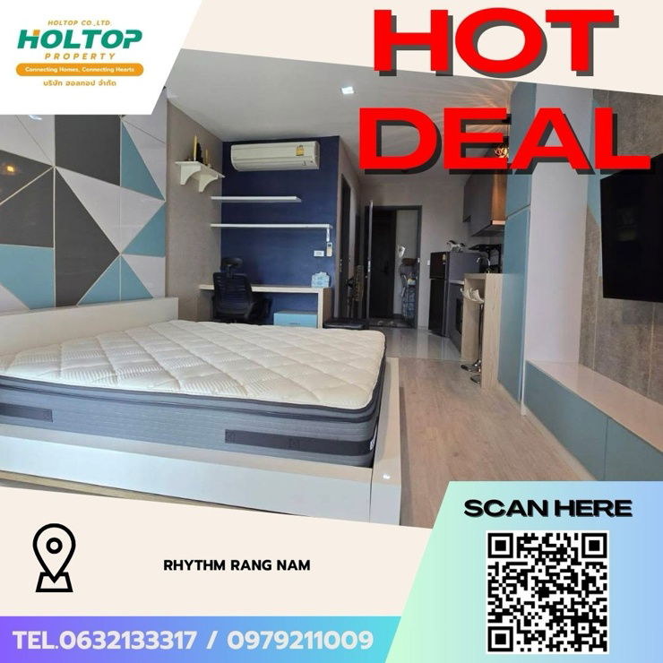 picture #Z3582💥 101268 🔥 Condo for Rent: Rhythm Rang Nam - 1/8
