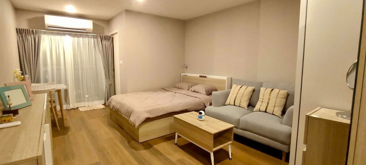 รูป code : E217 ให้เช่าคอนโด ลุมพินี คอนโดทาวน์ เอกชัย 48 | ห้องสตูดิโอ 30 ตร.ม. ชั้น 4 ทิศใต้ ห้องใหม่ เฟอร์ครบ พร้อมเข้าอยู่ 1 ก.พ. 2569 - รูปที่ 1/10