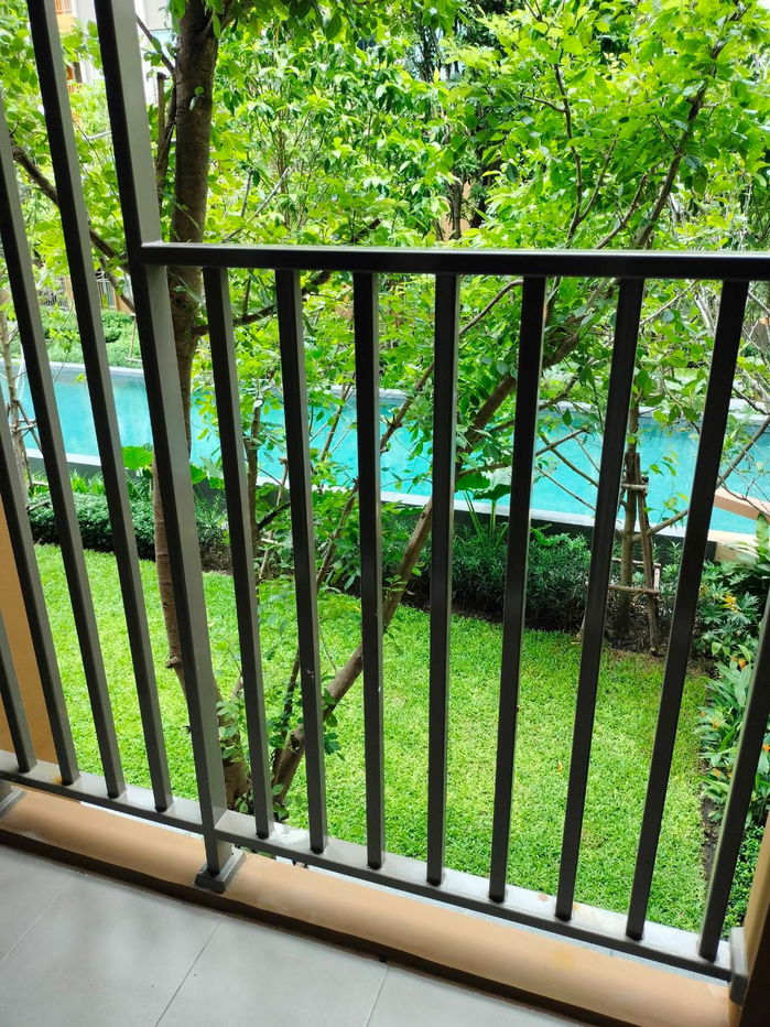 รูป คอนโดใหม่ 8 ชั้น สไตล์รีสอร์ท โครงการดีคอนโดพนา จากแสนสิริ แต่งครบพร้อมอยู่ ใกล้รถไฟฟ้า MRT บางขุนนนท์ - รพ.ศิริราช (ชั้น 2 วิวสวน วิวสระว่ายน้ำ) - รูปที่ 6/17