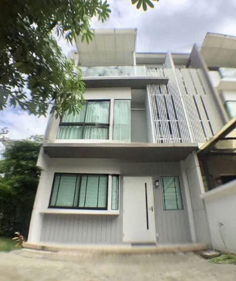 รูป ให้ เช่า ทาวน์โฮม 3 ชั้น The Terrace รามอินทรา 65 35 ตรว 172 ตรม 3 นอน 3 น้ำ หลังมุม พร้อมเฟอร์ - รูปที่ 1/7