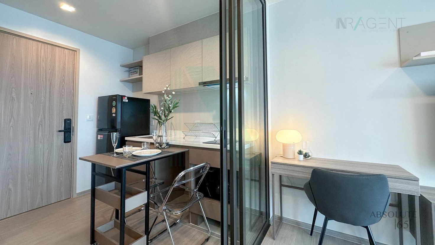 picture ð For Rent Condo LIFE SATHORN SIERRA Building 1, Floor 39,Studio, Room size 28 sqm - 8/8