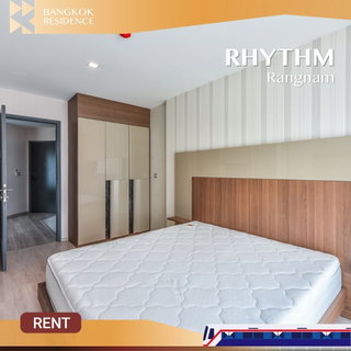รูปภาพ  Book now! RHYTHM Rangnam 🌟 Beautiful fully furnished unit, great price 💸 Near BTS Victory Monument 