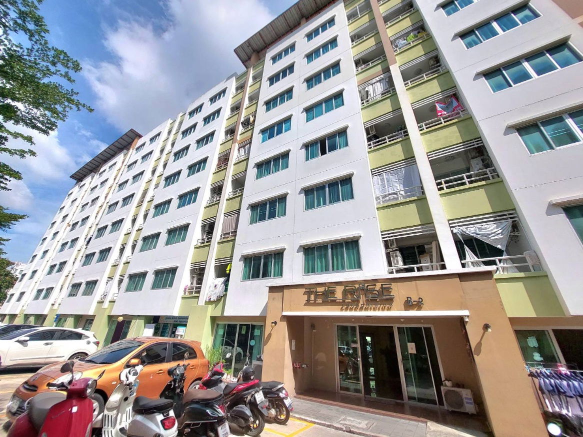 picture Condo for rent, The Rise B, 30.07 sq m., 1st floor, can open a shop, ready to move in, behind Central Chonburi - 14/18