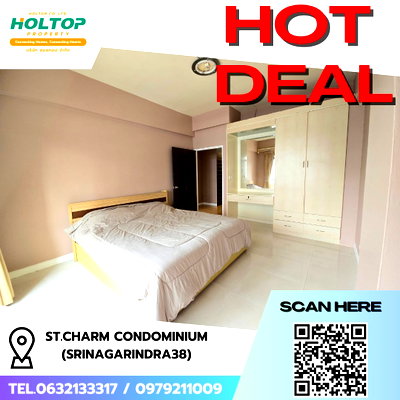 Condos for rent Seacon Square Department Store : #R8151 🎉 111268 Condo for Rent: St.Charm Condominium (Srinagarindra 38)