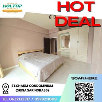 #R8151 🎉 111268 Condo for Rent: St.Charm Condominium (Srinagarindra 38)