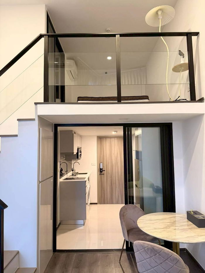 picture ð For Rent - 1 Duplex Bedroom, 26 Sq.m Condo at KnightsBridge Space Ratchayothin - 2/10