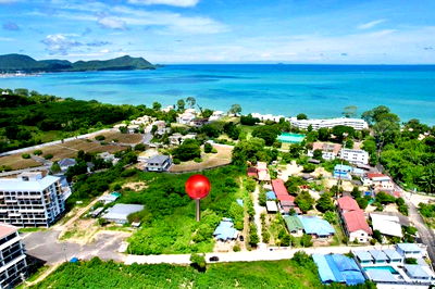 Land for sale วิทยาลัยเทคโนโลยีพณิชยการ สัตหีบ : Beautiful plot of land for sale in Pattaya. Great price, prime location near Jomtien Beach.