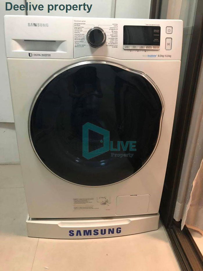 รูป DL002441 ให้เช่าคอนโด ไอดีโอ มิกซ์ สุขุมวิท 103 (IDEO Mix Sukhumvit 103) ใกล้ BTS อุดมสุข พร้อมเข้าอยู่ โทรด่วน 0800343450 LineID @655ebbvc - รูปที่ 7/8