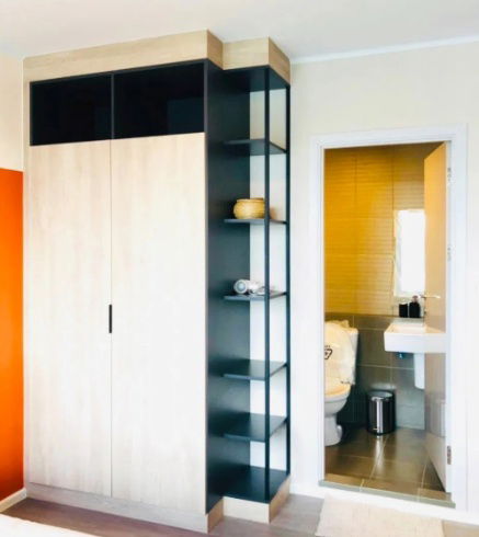 รูป มีเครื่องซักผ้า+วิวสระ คอนโด Dcondo Campus Hideaway รังสิต เฟส 4 ตึก B ชั้น 8 ของครบ 26 ตรม.  เพียง 8,500 บาท เท่านั้น - รูปที่ 5/14