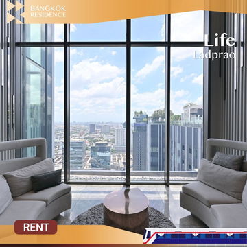Life Ladprao ⭐ Beautiful unit, available for immediate viewing 💚 Near BTS Ha Yaek Lat Phrao