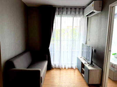 Condos for rent Big C Super Center Rangsit : Condo for rent at Atmoz Canal Rangsit. Excellent location in the heart of Rangsit. Brand new unit, ready to move in.