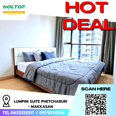 Condos for rent : #R8141 🎉 111268 Condo for Rent: Lumpini Suite Phetchaburi - Makkasan