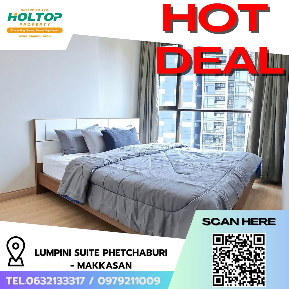 picture #R8141 🎉 111268 Condo for Rent: Lumpini Suite Phetchaburi - Makkasan - 1/13