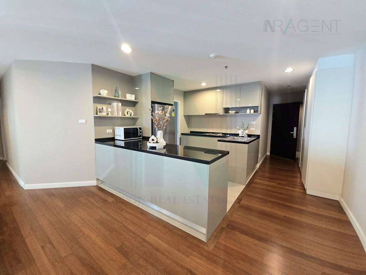 รูป 🎊 ให้เช่าคอนโด เบลล์ แกรนด์ พระราม 9 อาคาร B1 ชั้น 21 2 ห้องนอน ขนาด 96 ตรม ใกล้ Central Plaza พระราม 9 - รูปที่ 7/8