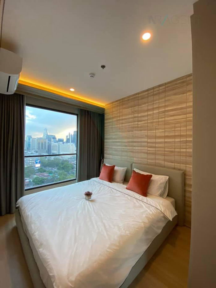 รูป ให้เช่าคอนโด ลุมพินี สวีท เพชรบุรี-มักกะสัน อาคาร 1 ชั้น 20 2 ห้องนอน ขนาด 45.00 ตรม ใกล้ ตลาดธนภูมิ - รูปที่ 3/8