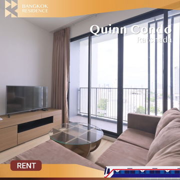 Quinn Condo Ratchada ⭐ ยูนิตเฟอร์ครบ ห้ามพลาด! ⭐ ใกล้ MRT สุทธิสาร