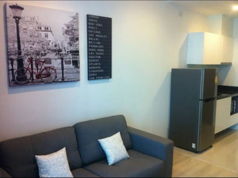 รูป ให้เช่า Quinn Ratchada 17 ห้องตกแต่งครบ พร้อมเข้าอยู่ ใกล้ MRT สุทธิสาร- RW007280 - รูปที่ 15/17