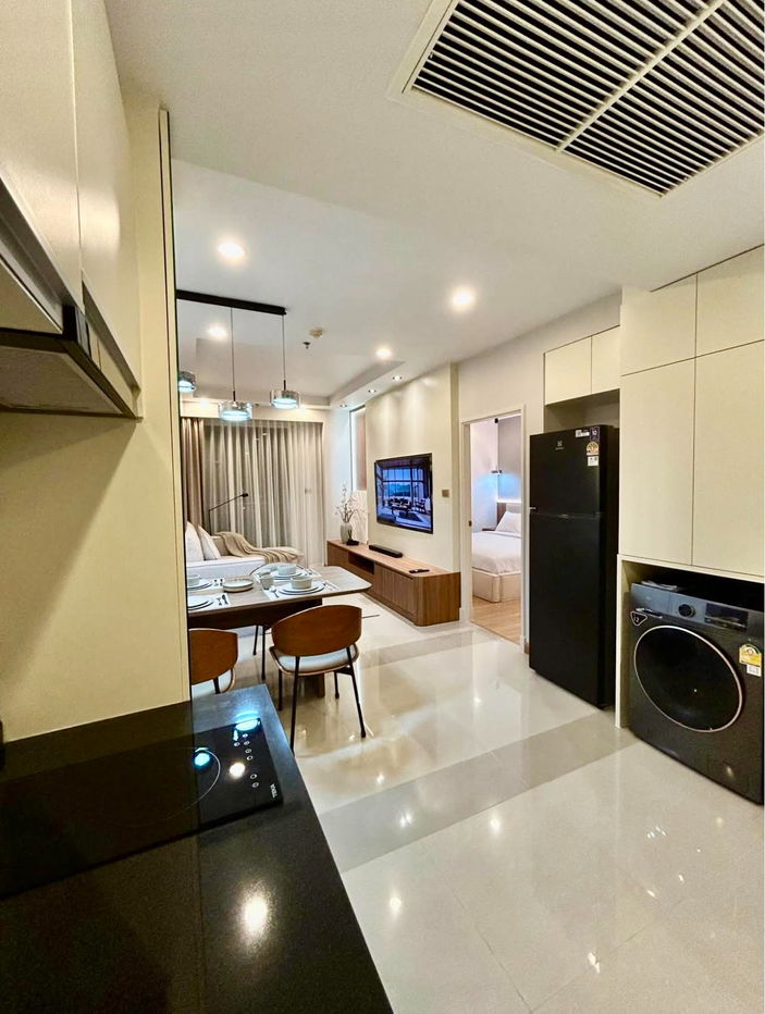 รูป code : E213 ให้เช่าคอนโด ศุภาลัย เวลลิงตัน 1 (Supalai Wellington 1) | ห้องใหญ่ 47 ตร.ม. แต่งหรูมาก! พร้อมเข้าอยู่ 1 ม.ค. ใกล้ MRT ศูนย์วัฒนธรรม - รูปที่ 1/10