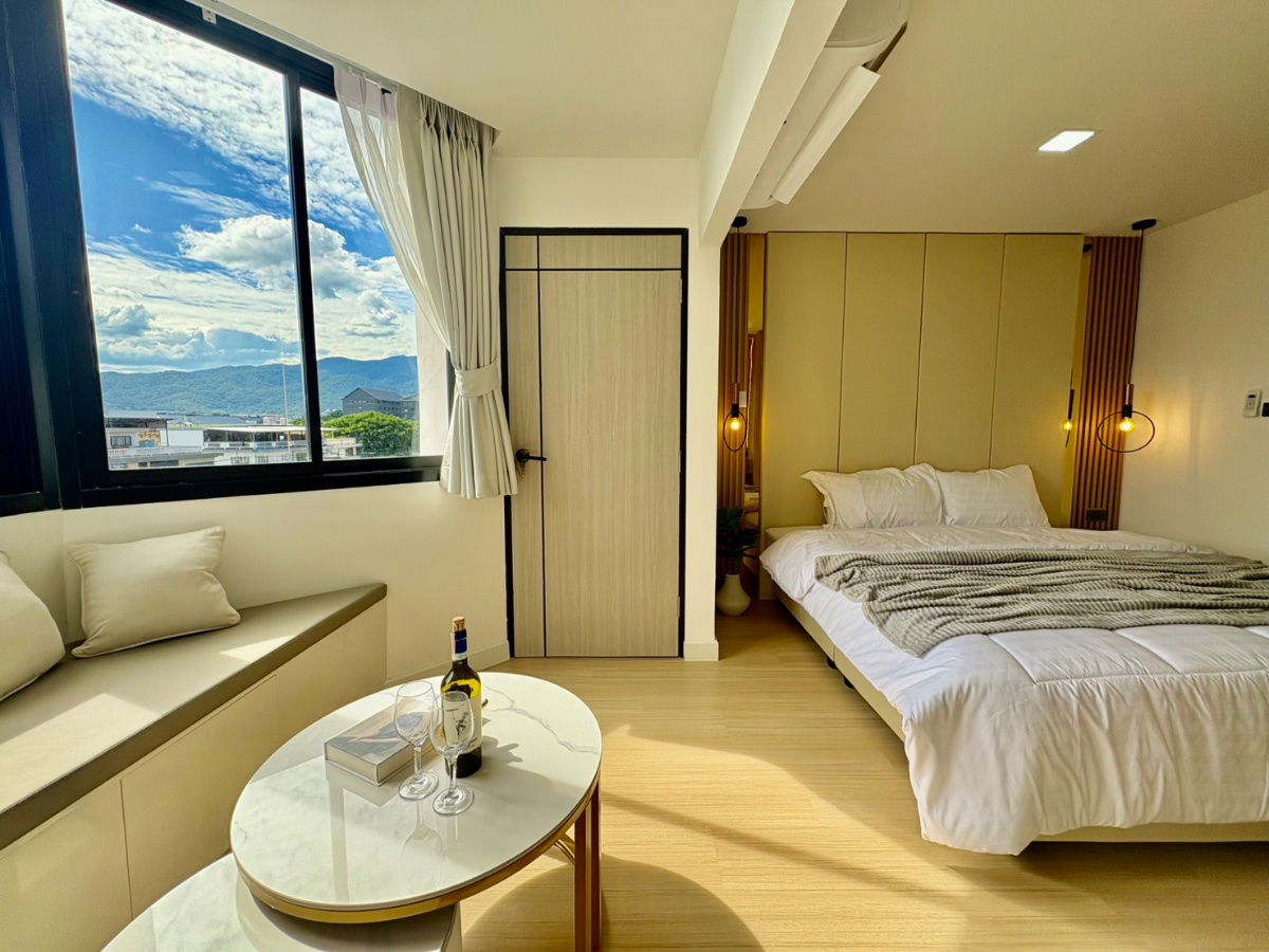 picture For Sale: Nakornping Condo – Huay Kaew 1 Bedroom, 1 Bathroom, 38 sq.m., 6th Floor Near Singapore International School (ID:1261CS) - 7/15