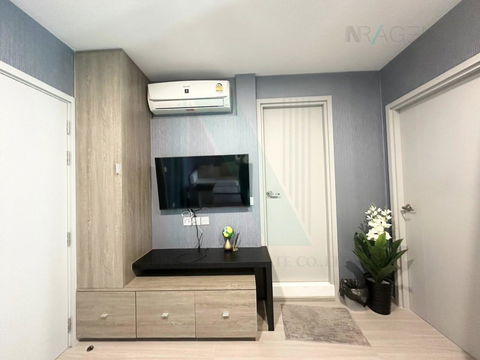 🔺 For Rent Condo ASPIRE ASOKE - RATCHADA Building E, Floor 6,1 bed room, Room size 35 sqm