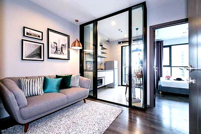 คอนโดให้เช่า : The Base Park West Sukhumvit 77 – ห้องสวย ชั้นสูง เพียง 16K พร้อมเข้าอยู่!